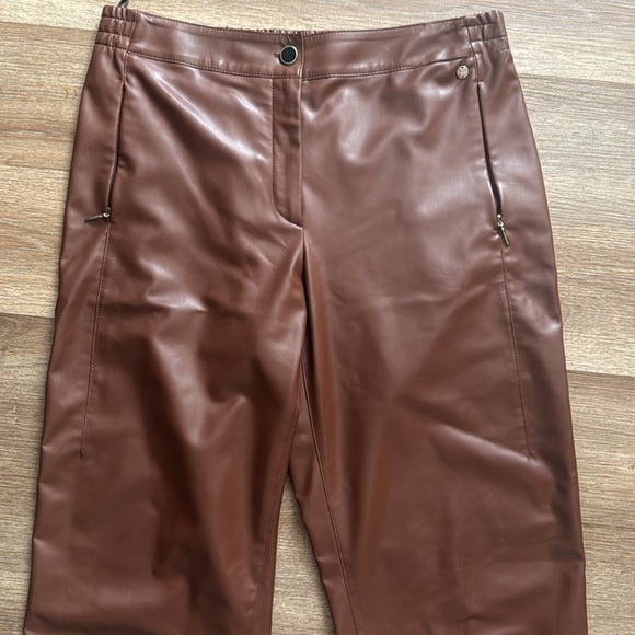 Marc Cain Faux Leather Pants - Picture 2 of 11
